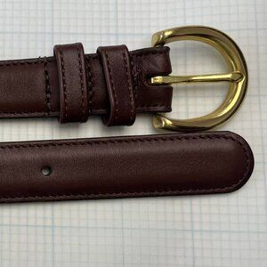 Women's Coach Belt - Dark Brown - Size X-Large - Mint
